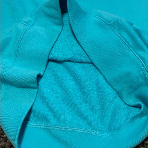 PINK 3/4 zip with flower / leaf PINK on back. - Picture 10 of 10